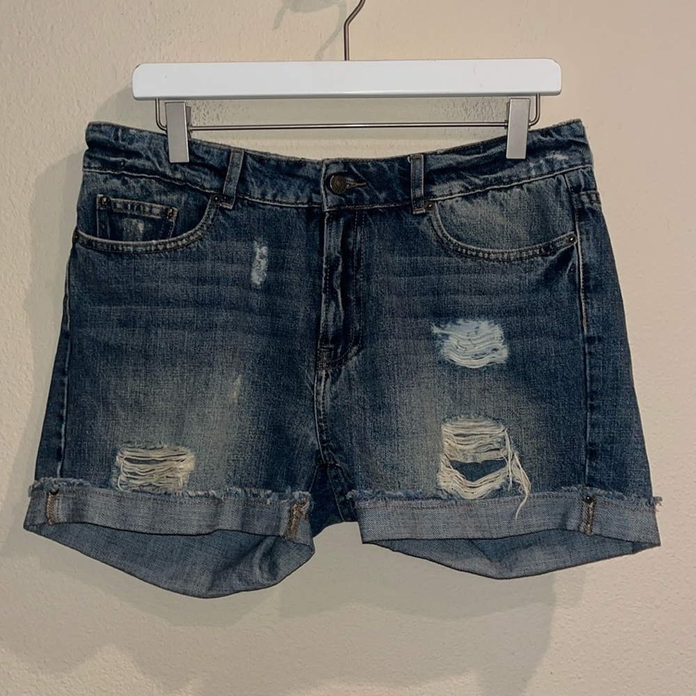 The Kooples Jeans Denim Jean Shorts Size Medium